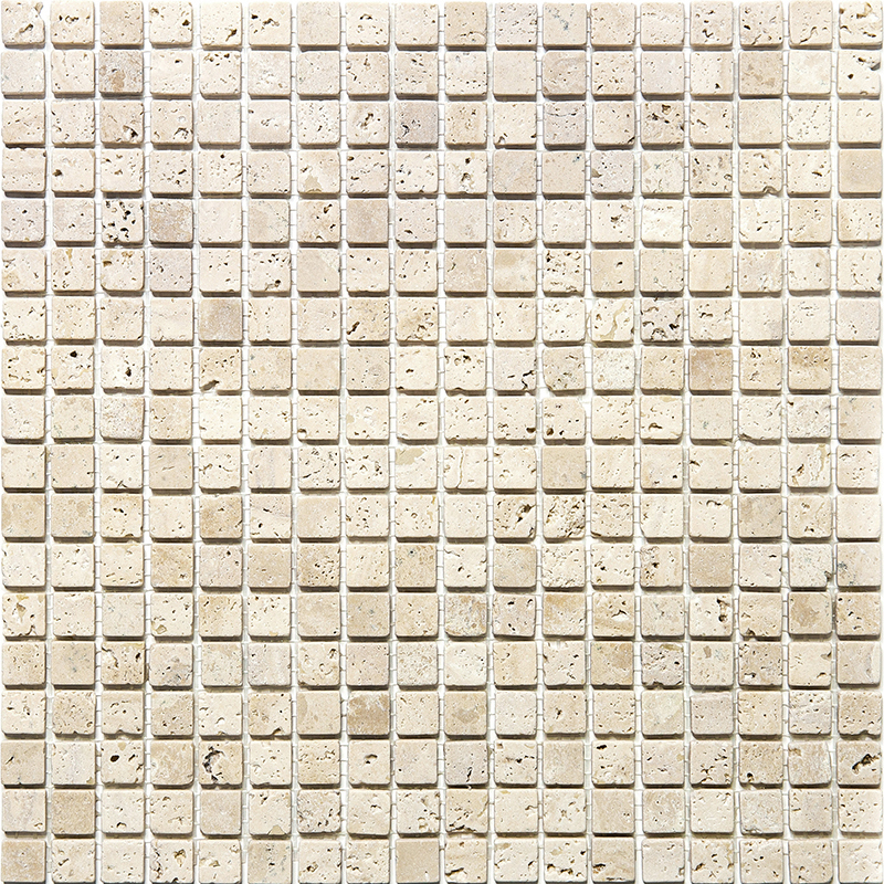 Изображение товара Декоративная мозаика Natural I-Tile 4M090 травертин бежевый 29.8x29.8 см