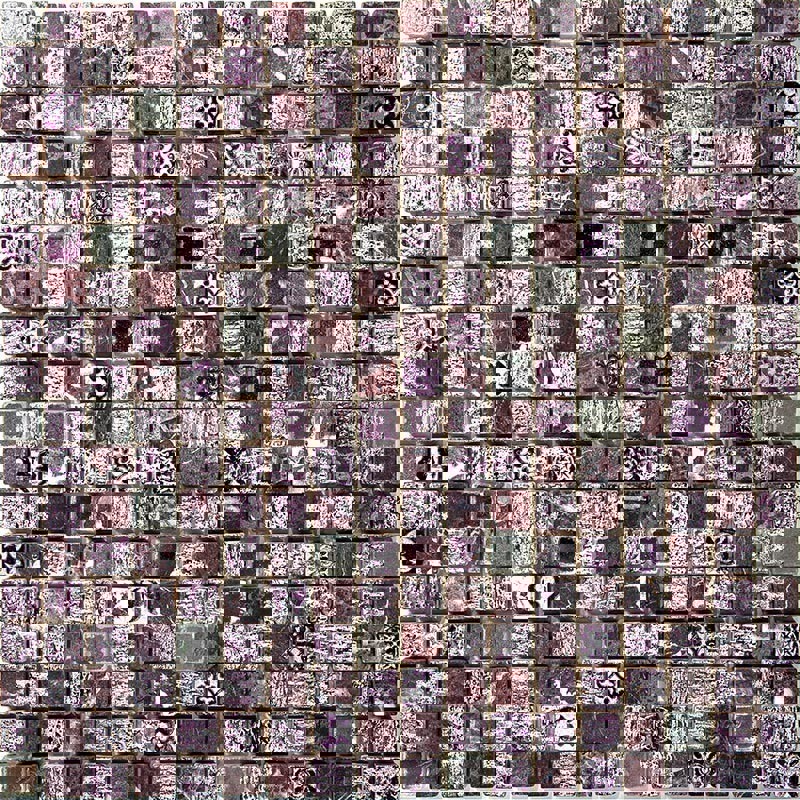 Изображение товара Декоративная мозаика Natural Inka 29.8x29.8 см фиолетовая для интерьера