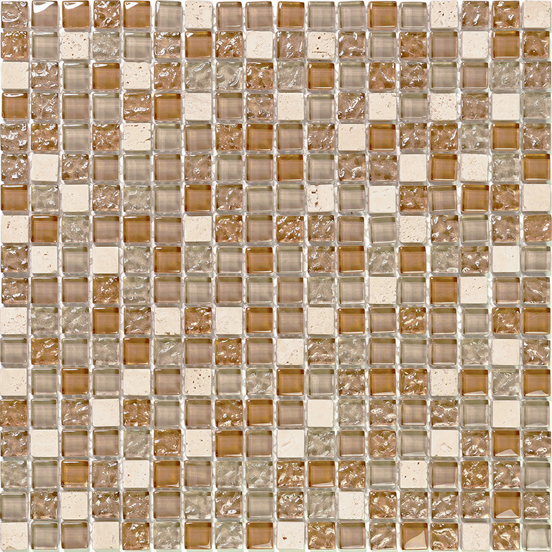 Изображение товара Декоративная мозаика Natural Pastel PST-001-5-298x298 29.8x29.8см комбинированная цвет бежевый