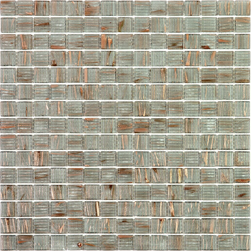 Изображение товара Декоративная стеклянная мозаика Alma Stella PR STR09-20-327x327 32.7x32.7 см серебристая с эффектом