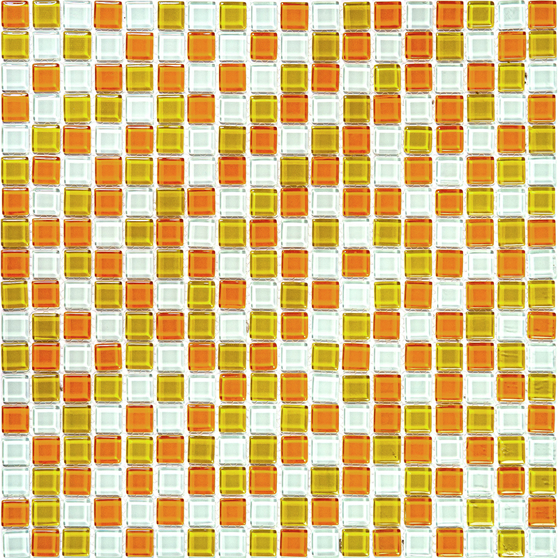 Изображение товара Декоративная мозаика Natural Kimberly KM-008-10 29.8x29.8 см оранжевая