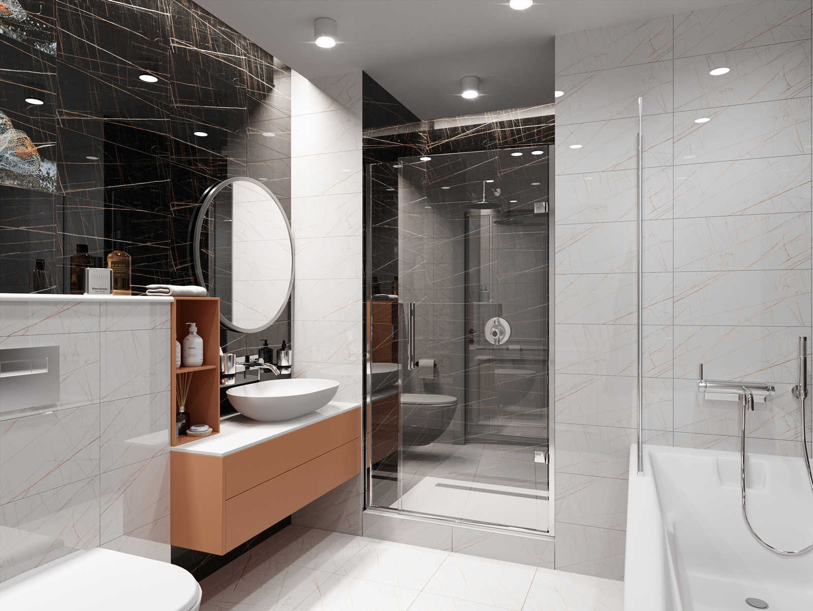 Изображение товара Плитка настенная InterCerama Fancy 2350225071 50x23см цвет серый, цена за упаковку