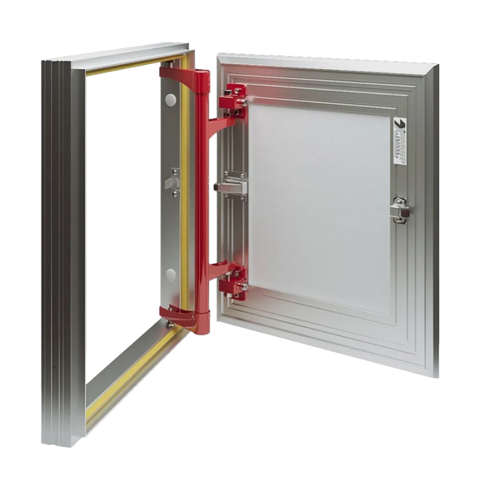 Изображение товара Ревизионный люк Хаммер Союз 30х30 см алюминиевый скрытый для плитки