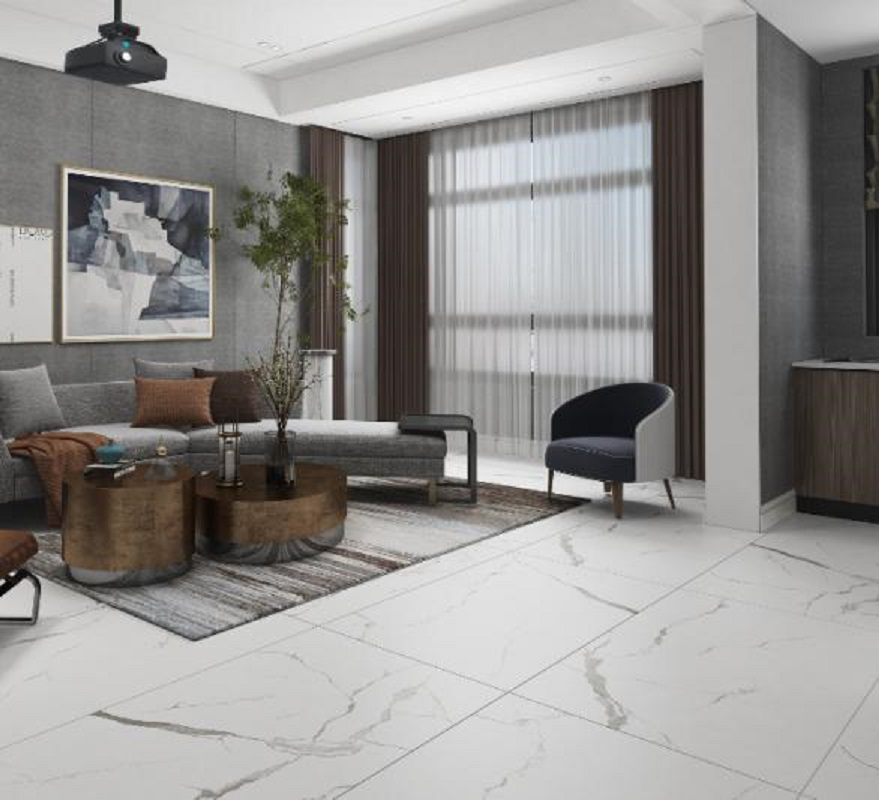 Изображение товара Керамогранит Pars Tile Kiara матовый 60х60 см белый для интерьера и улицы
