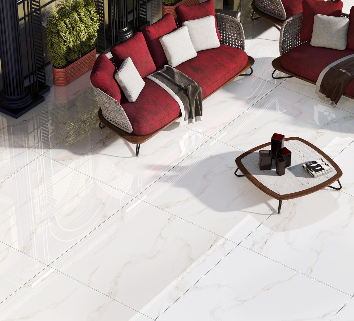 Изображение товара Керамогранит Pars Tile Fonix 60x60 см полированный белый