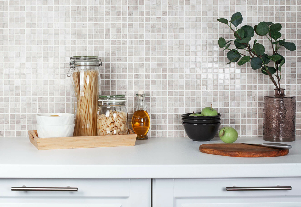 Изображение товара Мозаика из натурального мрамора Starmosaic Grey Polished 30.5x30.5см