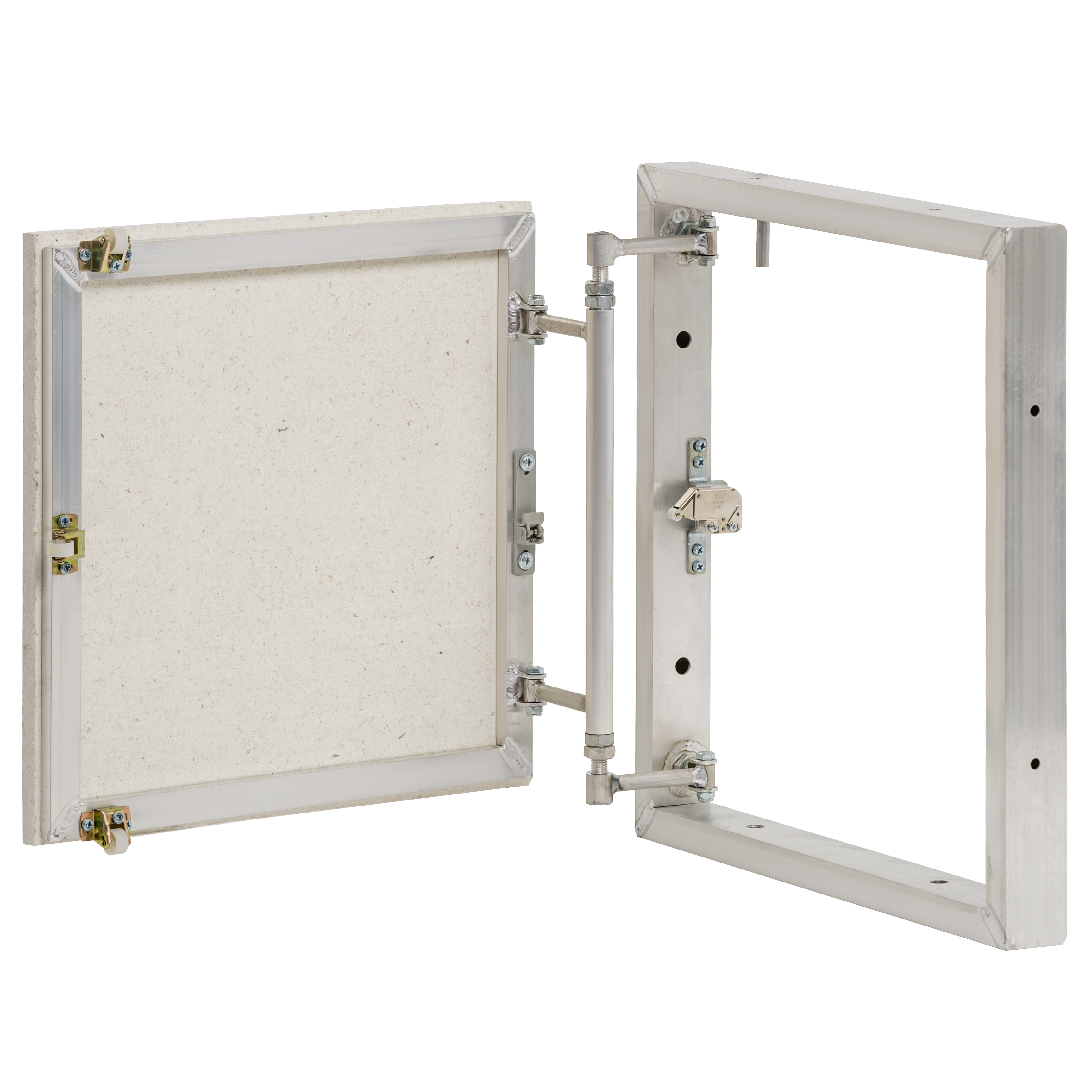 Изображение товара Люк скрытого типа под плитку 40x40см серия АРРЗ ЛСИС с алюминиевой рамой