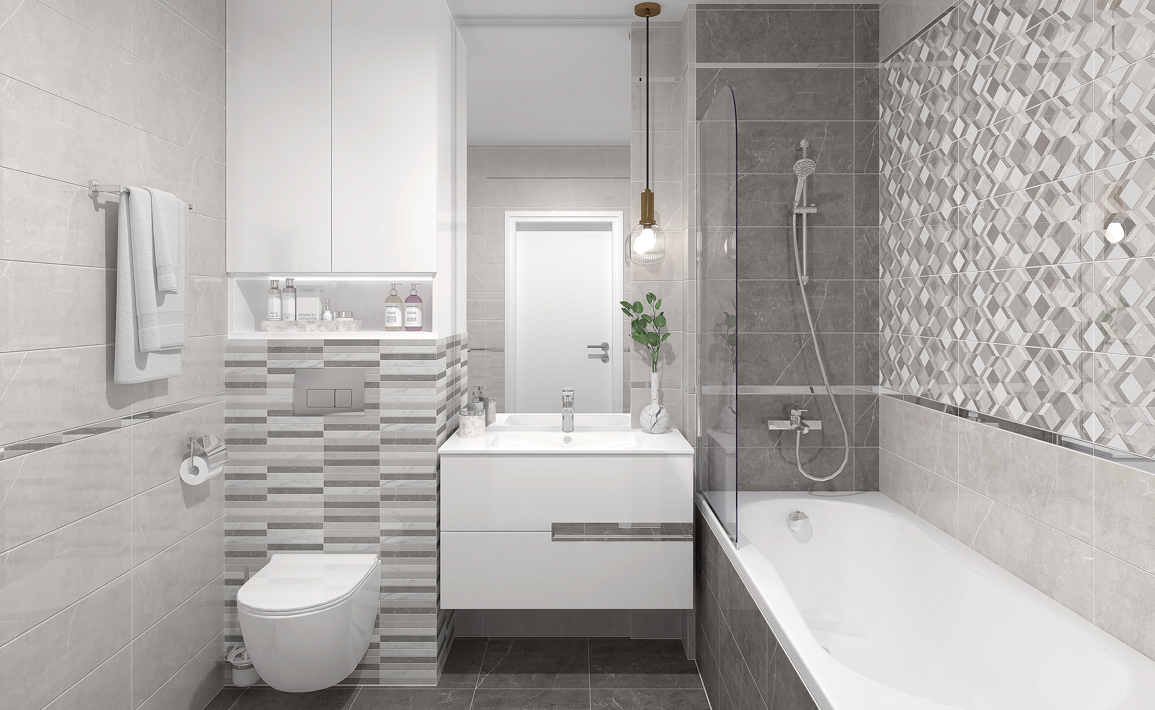 Изображение товара Керамическая плитка Laparet Escada 60х20 см бежевый