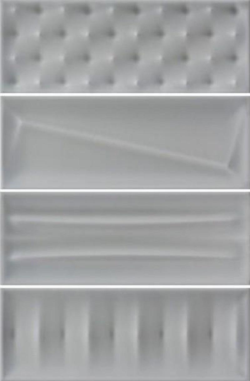 Изображение товара Настенная плитка LDECOR L'Décor Pop COOL G 12.50x33.30см 0.92м2 цвет серый, серебристый, цена за упаковку