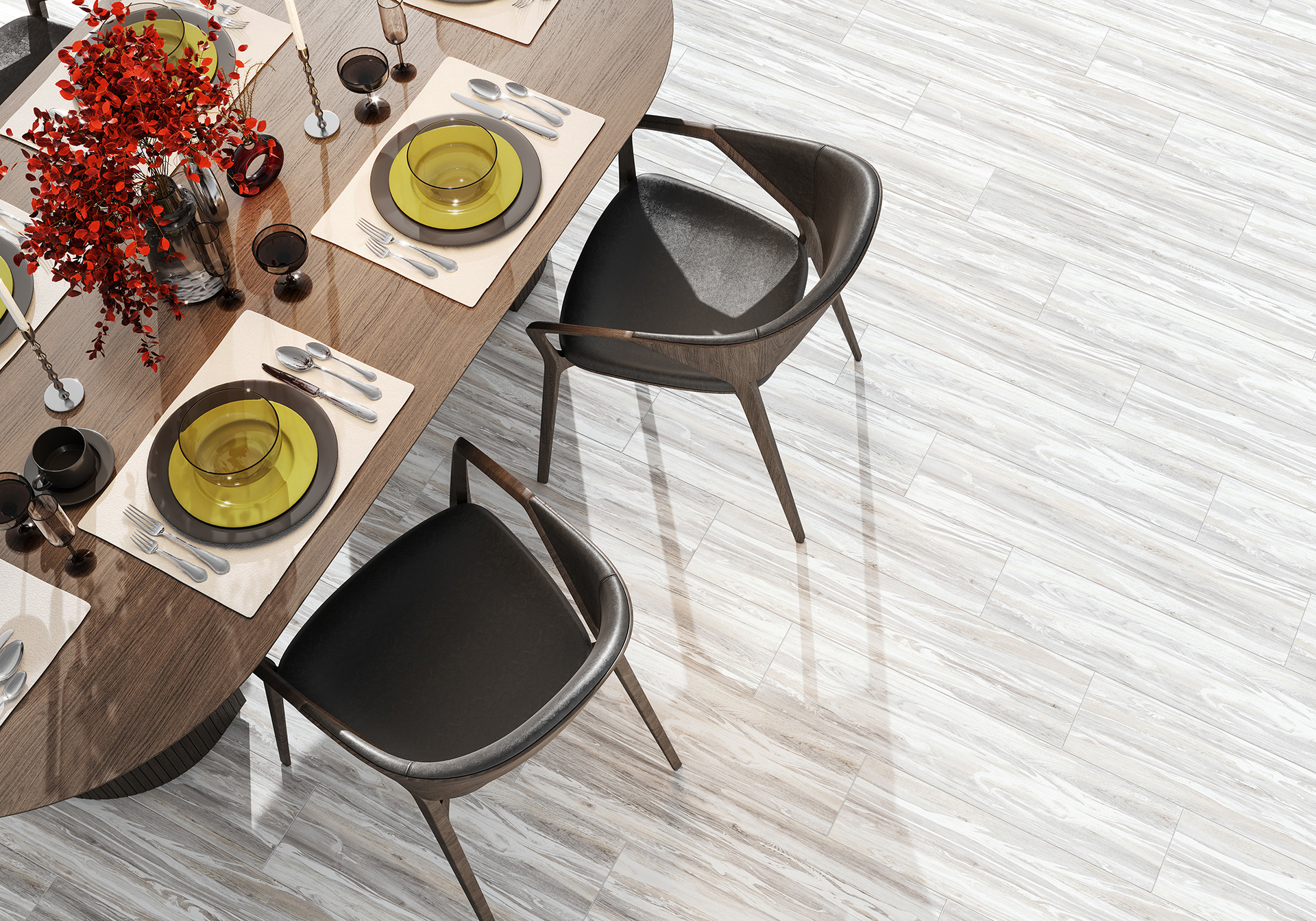 Изображение товара Керамогранит Alma Ceramica GFA92ALP04R 20x90 см белый Ректифицированный
