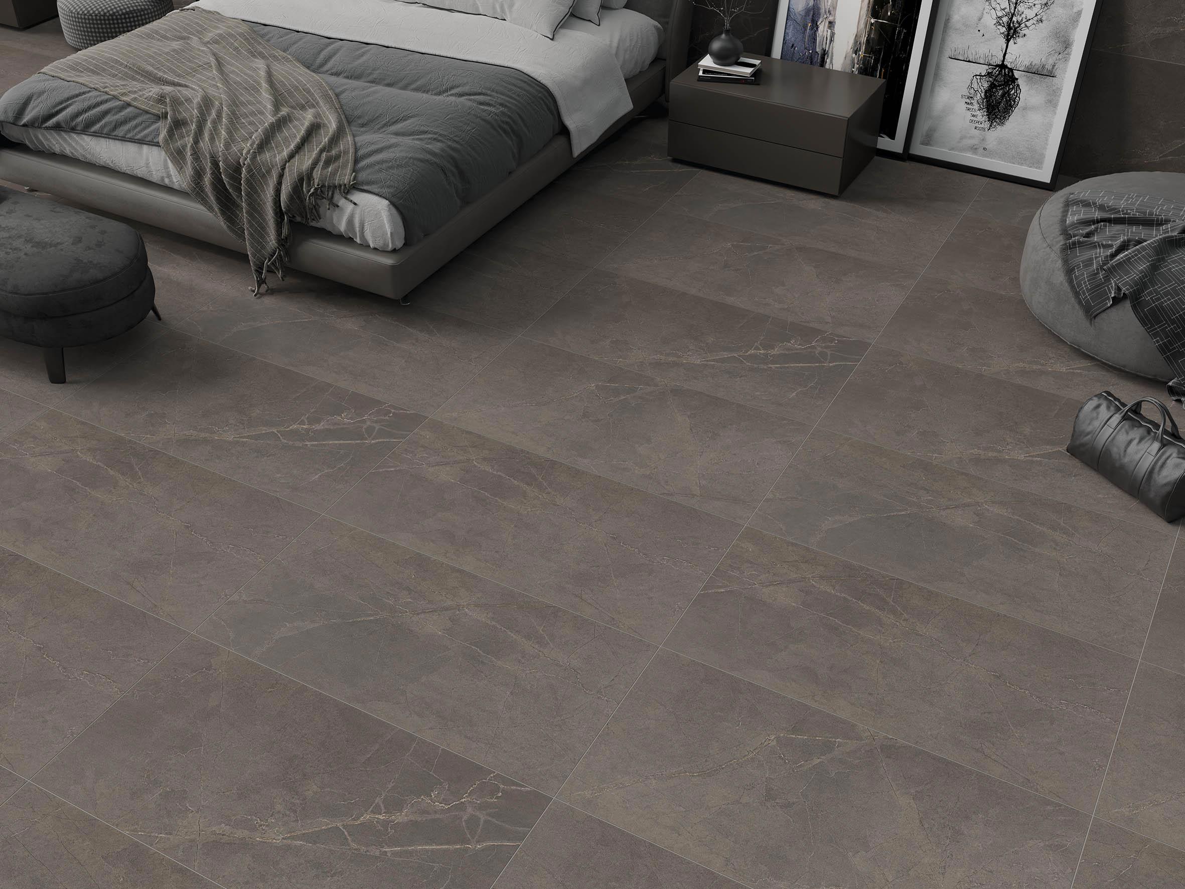 Изображение товара Керамогранит Kutahya Adria Mocha 60x120 см коричневый для пола и стен