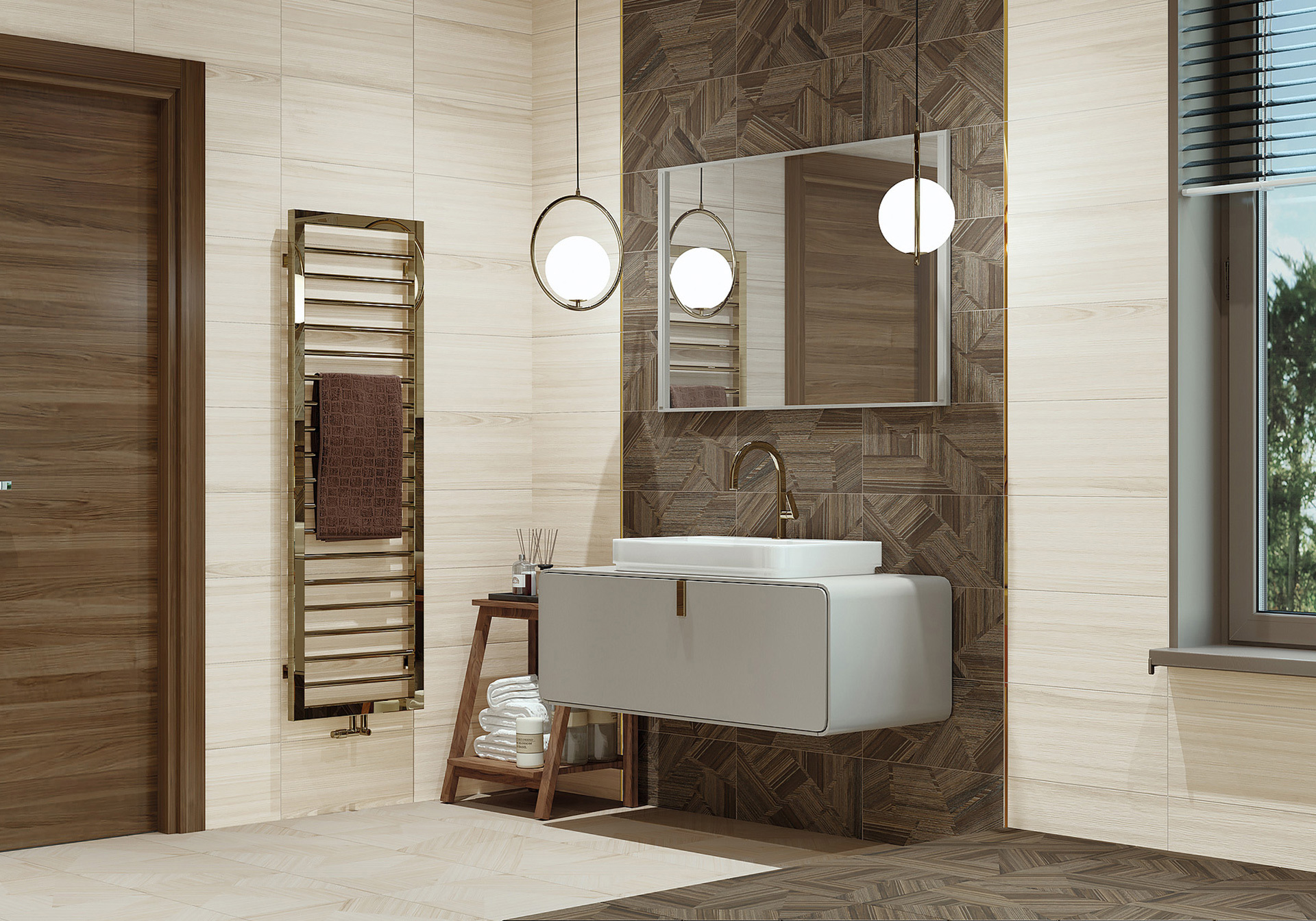 Изображение товара Плитка new trend WT9ESS11 249x500мм 1.25 м² цвет бежевый, цена за упаковку