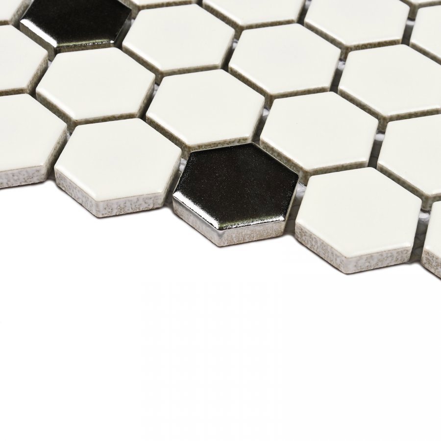 Изображение товара Декоративная мозаика Babylon Silver Matt 30x26 см керамогранит для внутренней и наружной отделки