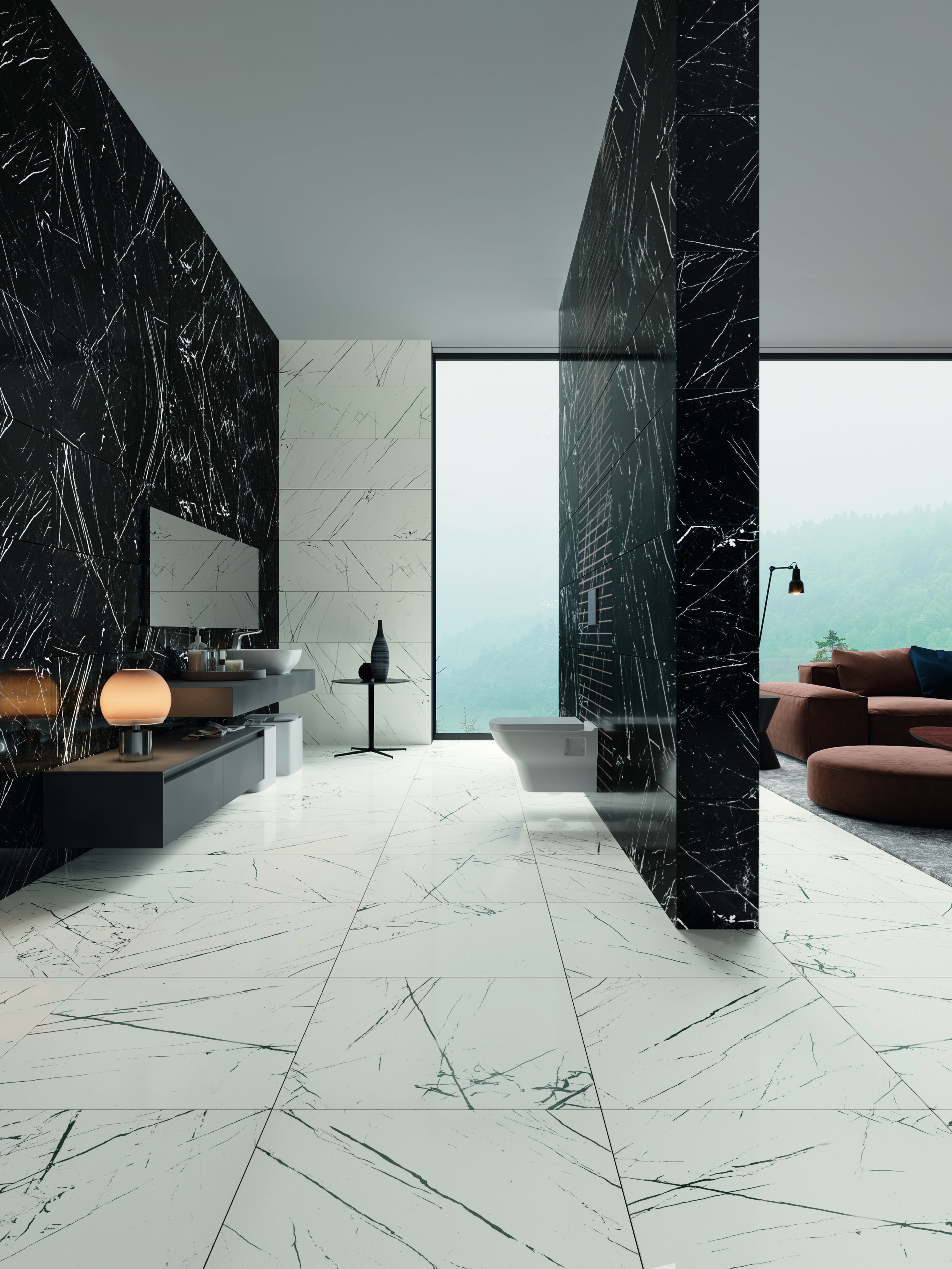 Изображение товара Керамогранит Bien Agatha White Rec Matt 60x60 см