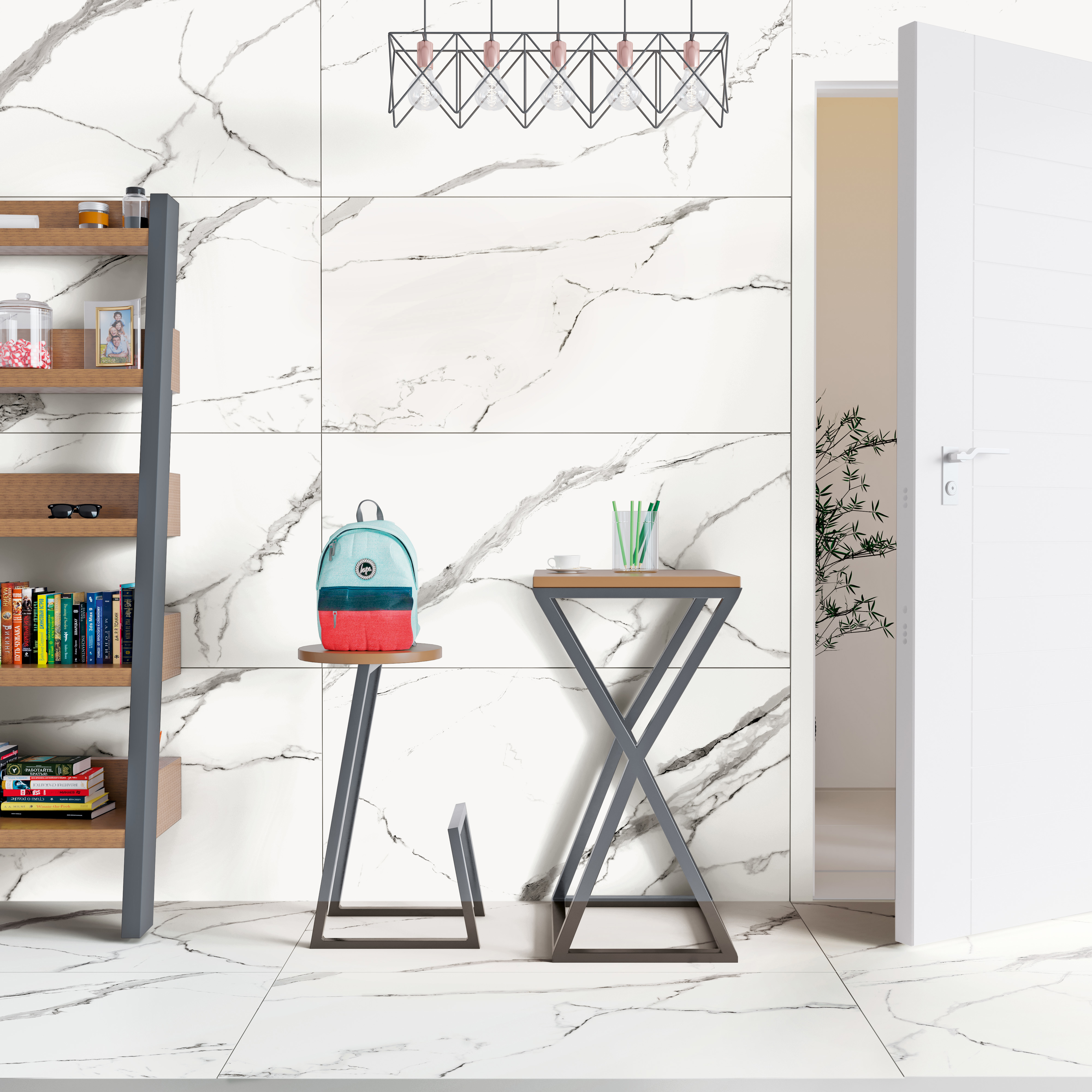 Изображение товара Керамогранит Bien Statuario Goya Rec Full Lap Nano 60x120 см