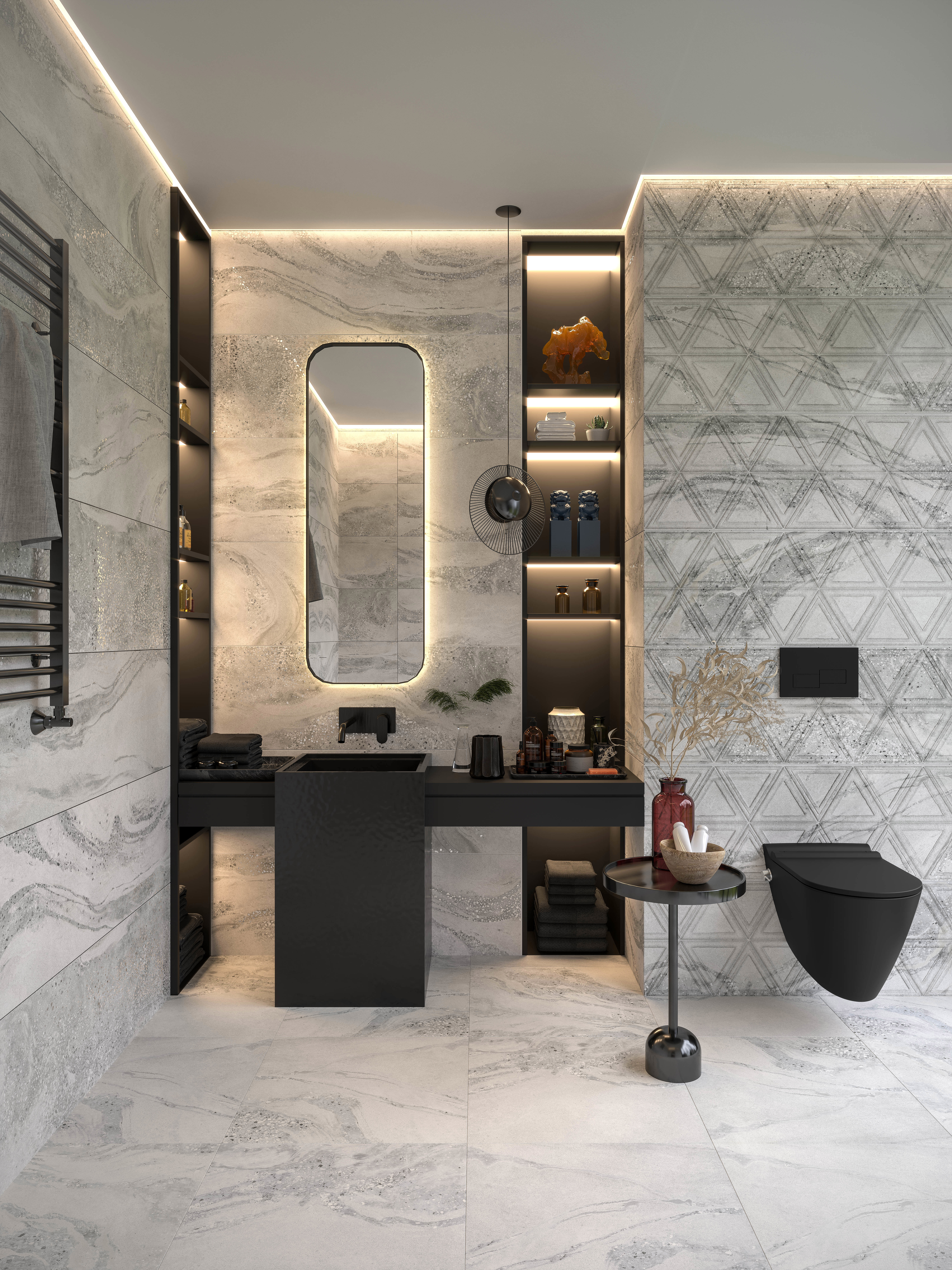 Изображение товара Керамогранит Bien Famous Grey Rec 60x60 см для пола