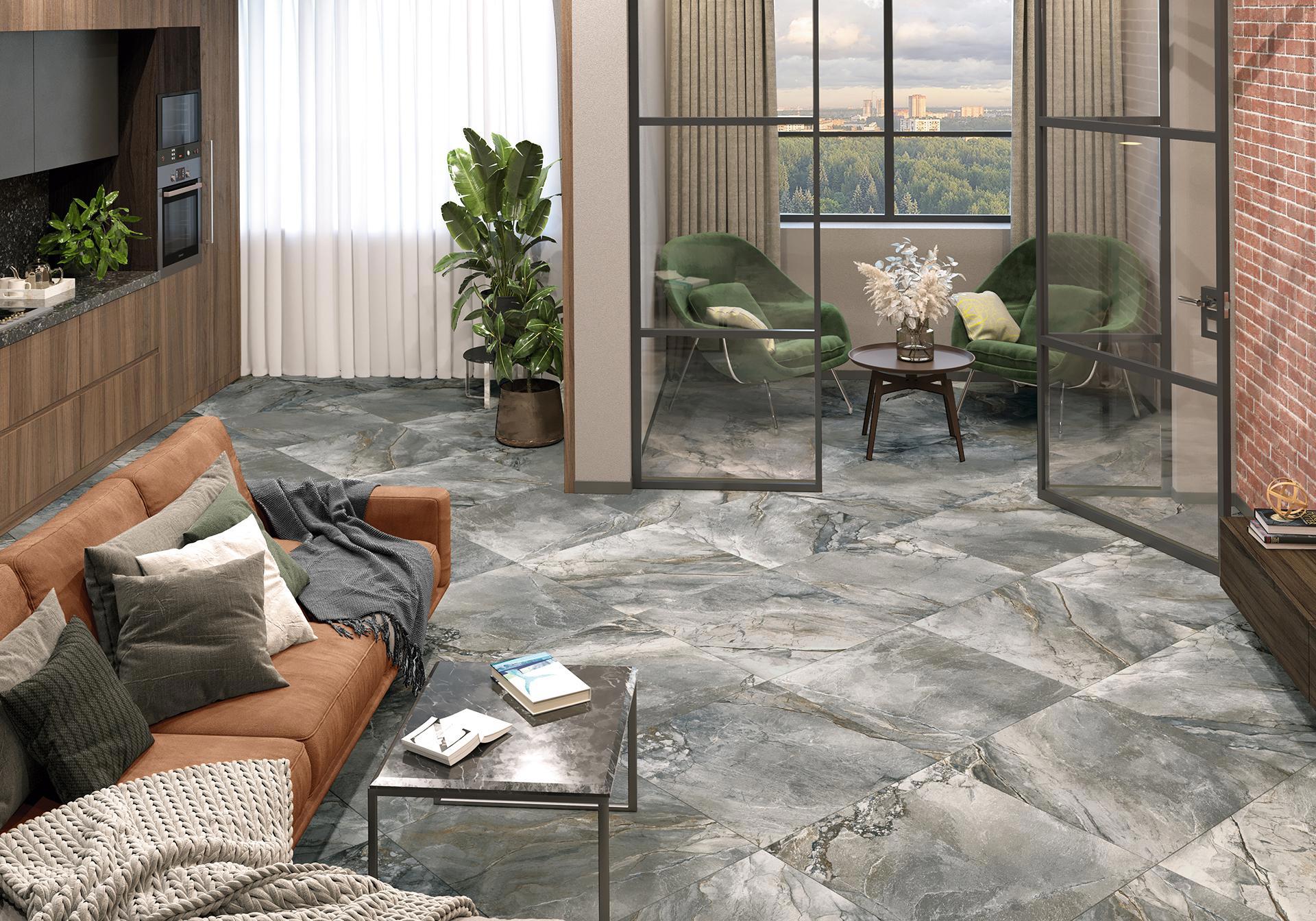 Изображение товара Плитка Alma ceramica GFA57VLC04L 57x57см 1.62 м² цвет бежевый, цена за упаковку