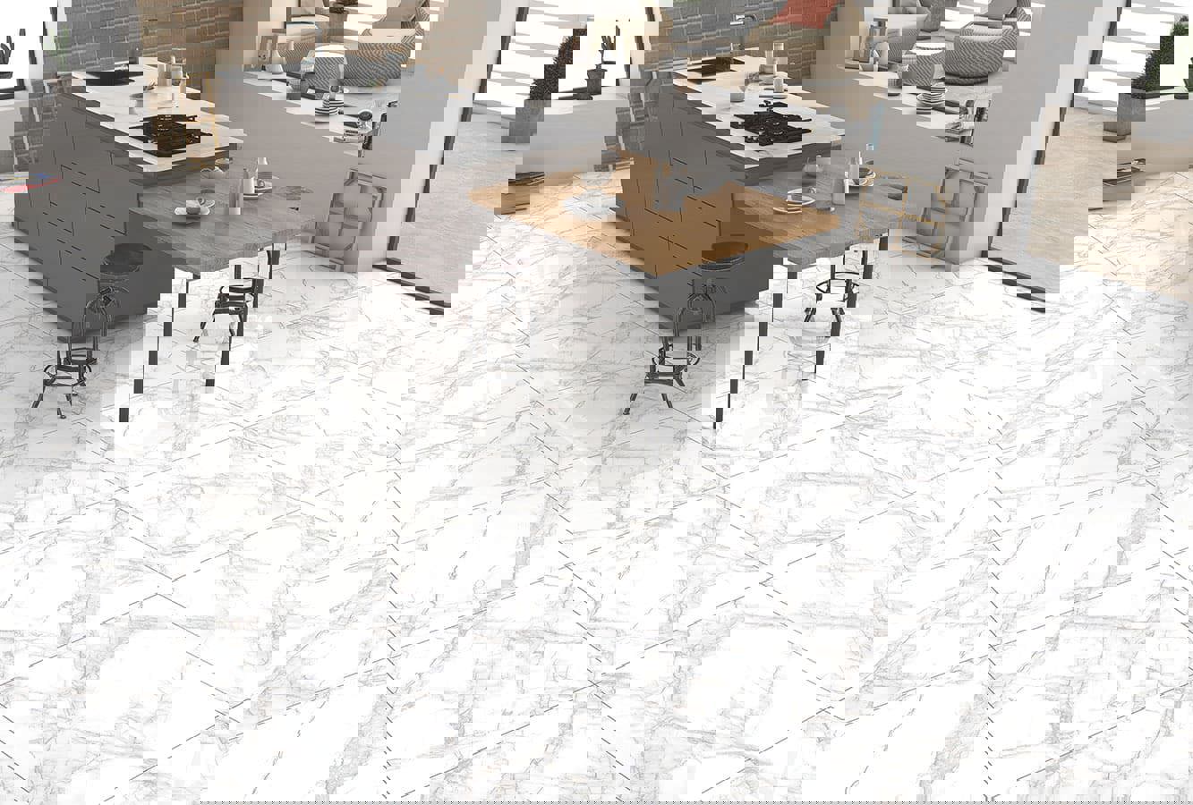 Изображение товара Керамогранит Primavera Arena White 60x60 см PR114