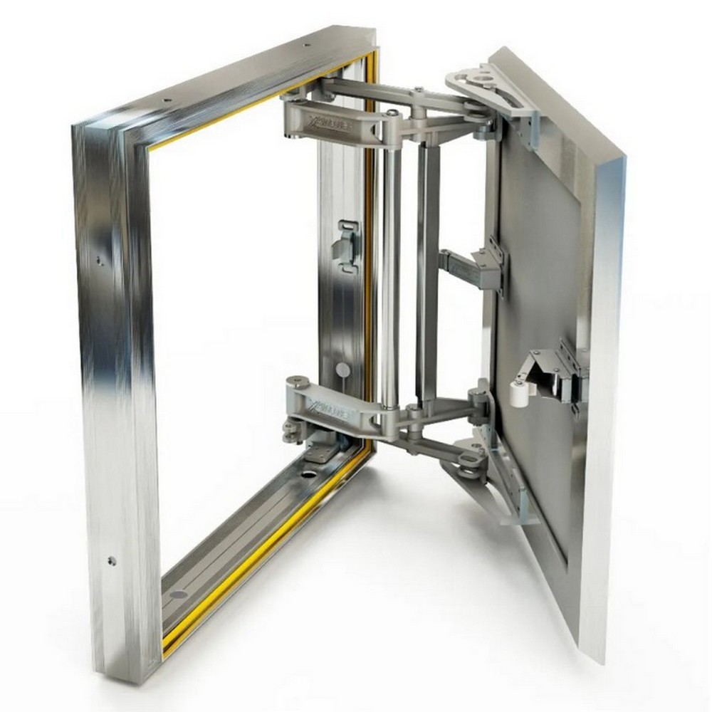 Изображение товара Ревизионный люк Хаммер ХС-600x800 алюминий серебристый для стен