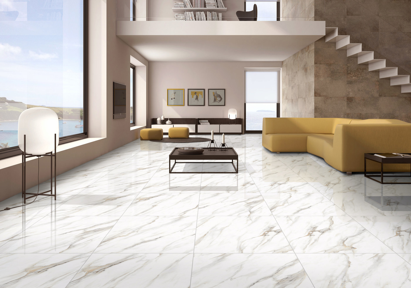 Изображение товара Керамогранит Primavera Ayton Brown 60x60 см полированный для пола и стен