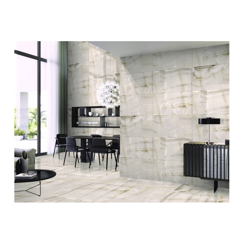 Изображение товара Керамогранит Primavera SR201 120x60см 1.44 м² цвет бежево-белый, цена за упаковку