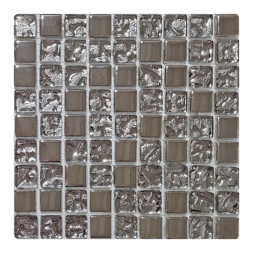 Изображение товара Декоративная мозайка Роскошная мозаика МС 1078 30x30см цвет серый