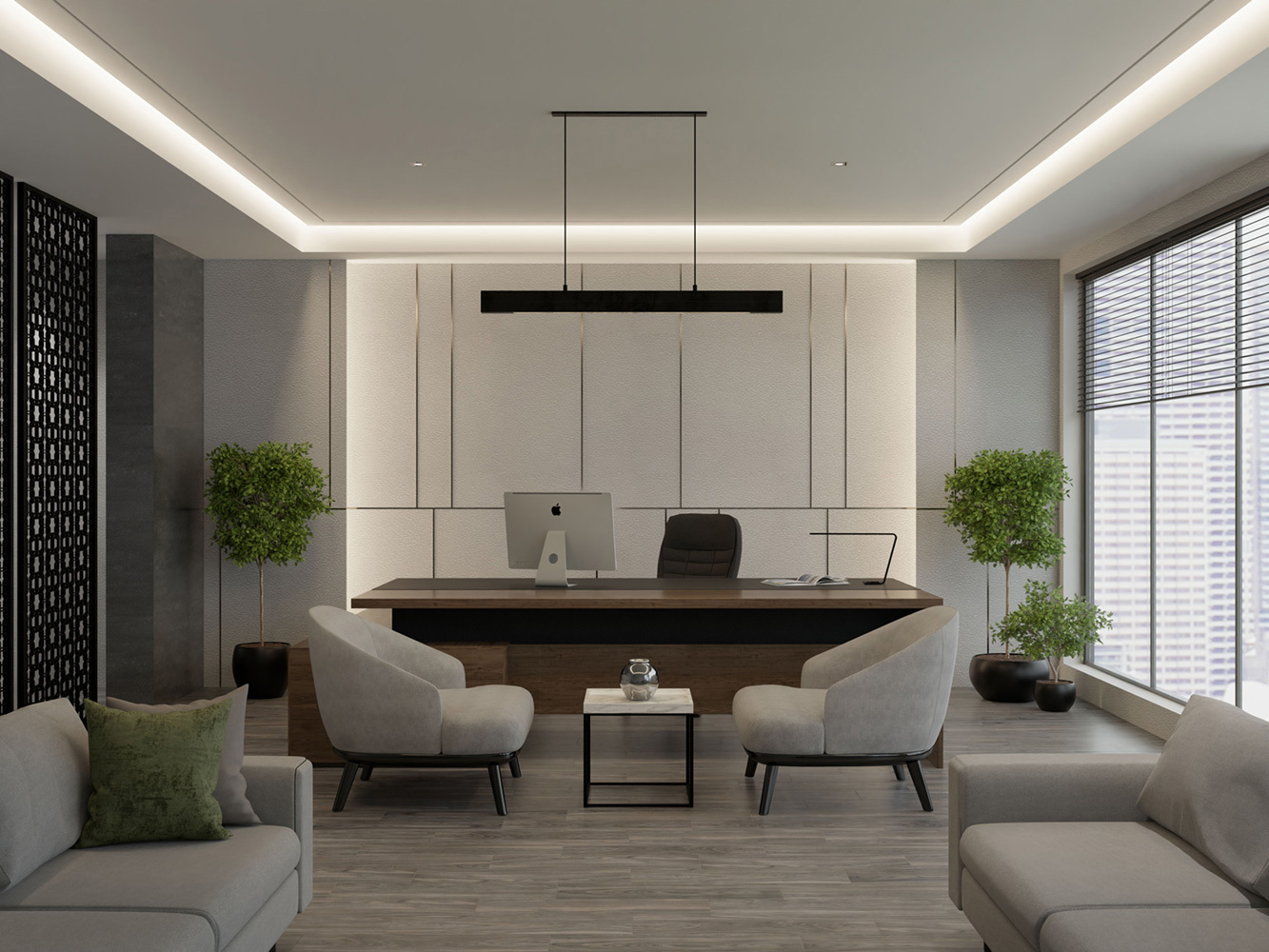 Изображение товара Керамогранит Primavera WD12 20x80см 1.44 м² цвет серый, цена за упаковку