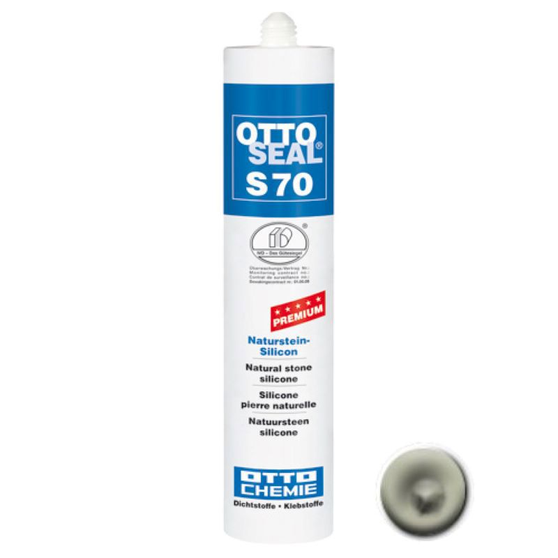 Изображение товара Нейтральный силиконовый герметик для камня и мрамора OTTO CHEMIE Ottoseal S70 PREMIUM 310мл