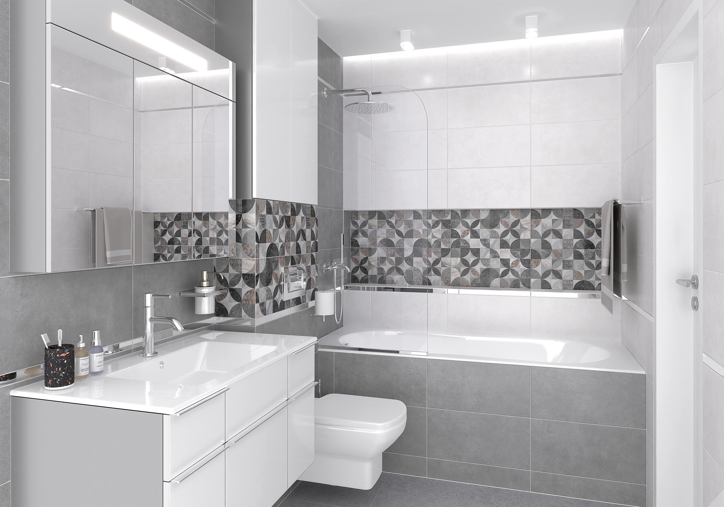 Изображение товара Керамическая плитка Laparet Focus х9999281794 25x50см 1.5 м² цвет разноцветный, цена за упаковку