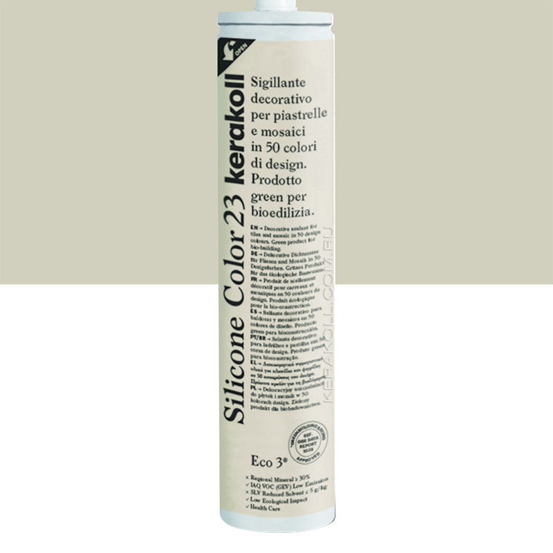 Изображение товара Герметик KERAKOLL SILICONE COLOR 23 Топленое молоко 310 мл для межшовных работ