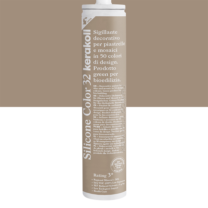 Изображение товара Герметик KERAKOLL SILICONE COLOR 32 Карамель 310мл для швов и герметизации