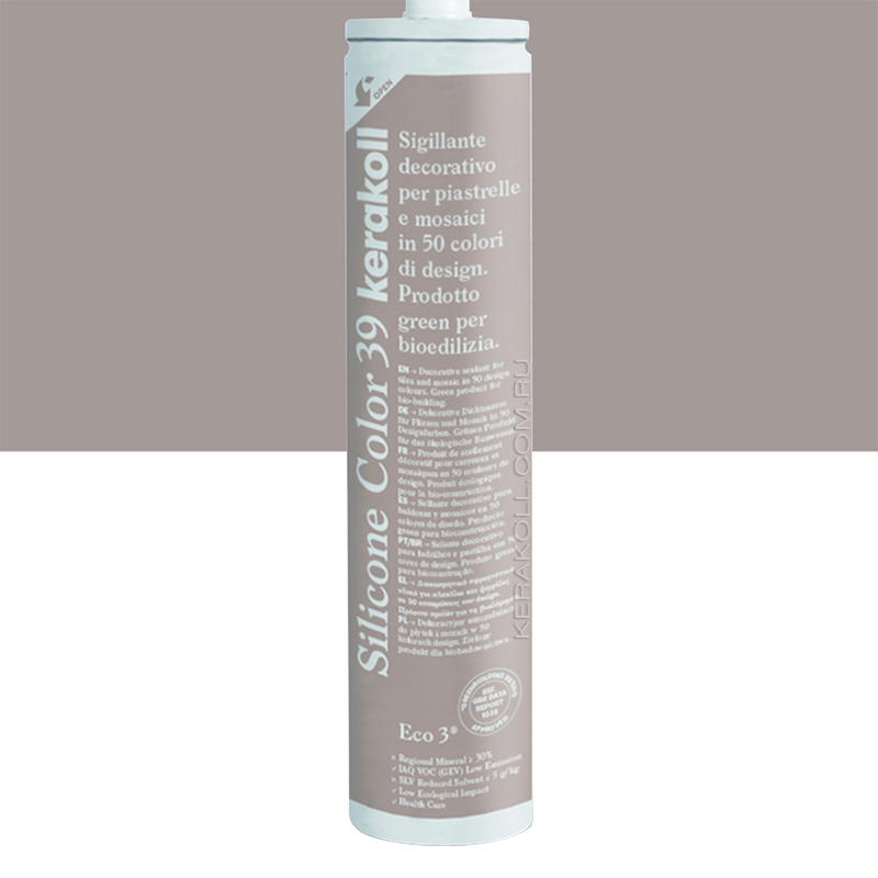 Изображение товара Герметик KERAKOLL SILICONE COLOR 39 Пыльная роза 310мл