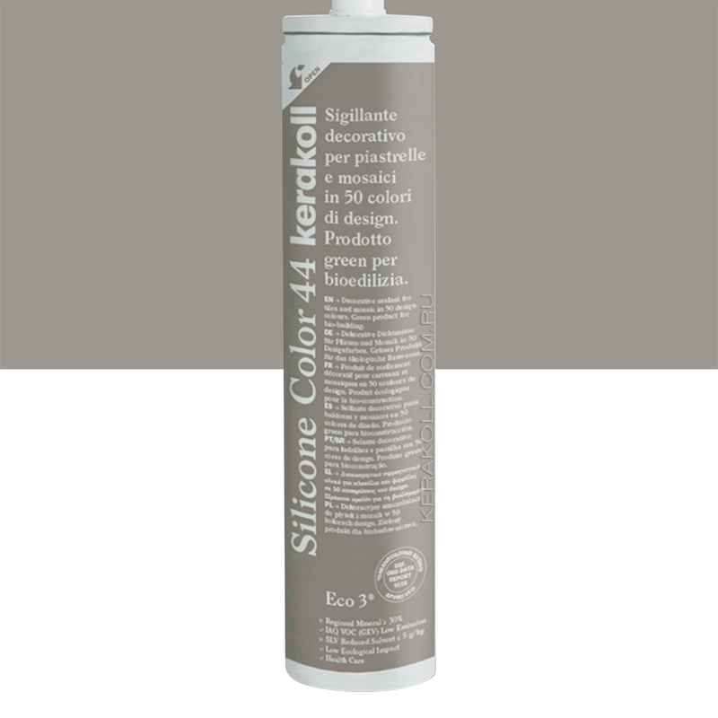 Изображение товара Герметик KERAKOLL SILICONE COLOR 44 Кремовый хаки 310мл для межшовных работ