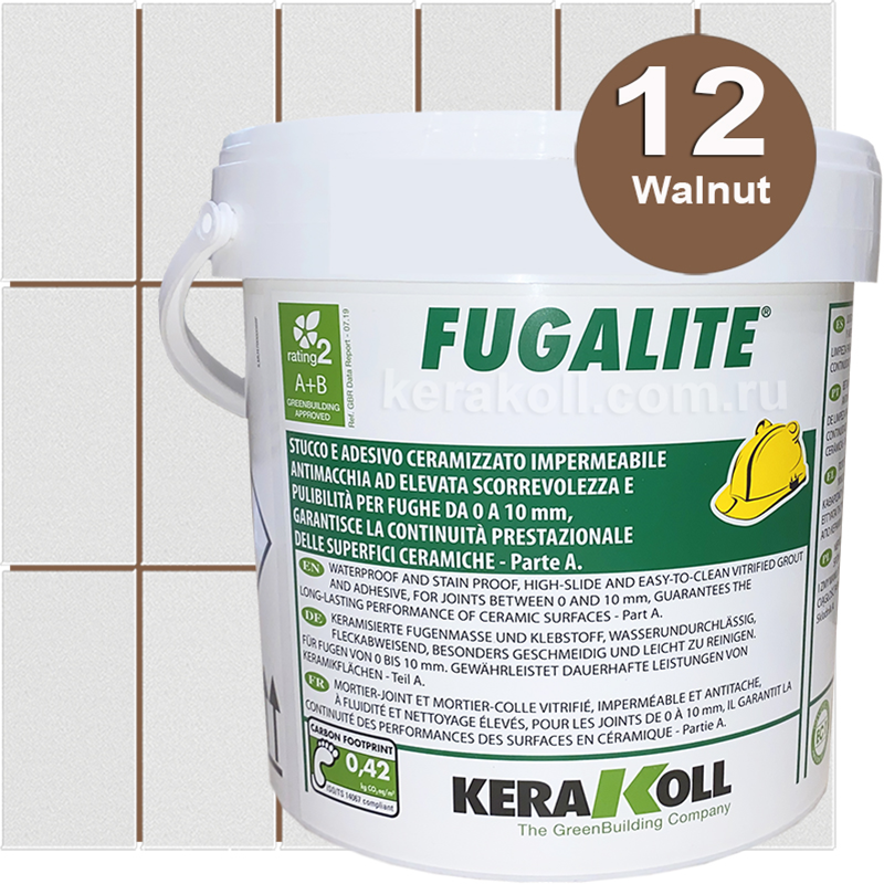 Изображение товара Эпоксидная затирка Kerakoll Fugalite для внутренних работ 3 кг Walnut Изображение товара Эпоксидная затирка Kerakoll Fugalite для внутренних работ 3 кг Walnut