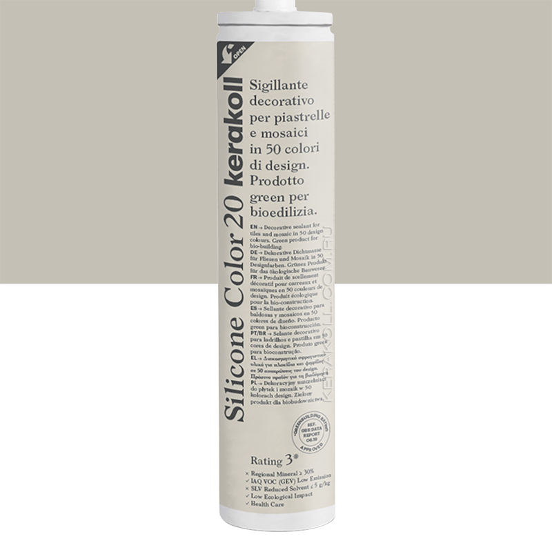 Изображение товара Герметик KERAKOLL SILICONE COLOR 20 Молочно-белый 310 мл эко‑совместимый Италия
