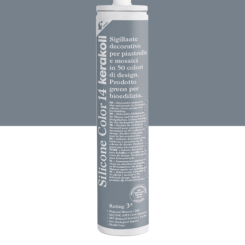Изображение товара Герметик KERAKOLL SILICONE COLOR 14 Голубино-синий 310мл для межшовных работ