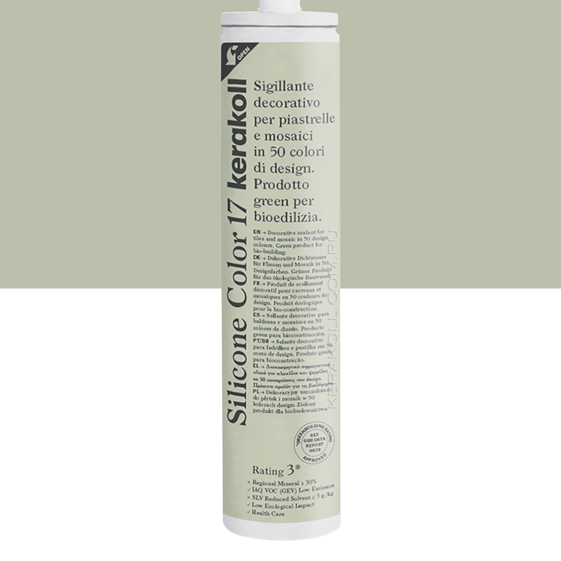 Изображение товара Герметик силиконовый KERAKOLL COLOR 17 Бледно-салатовый 310мл для плитки и мозаики
