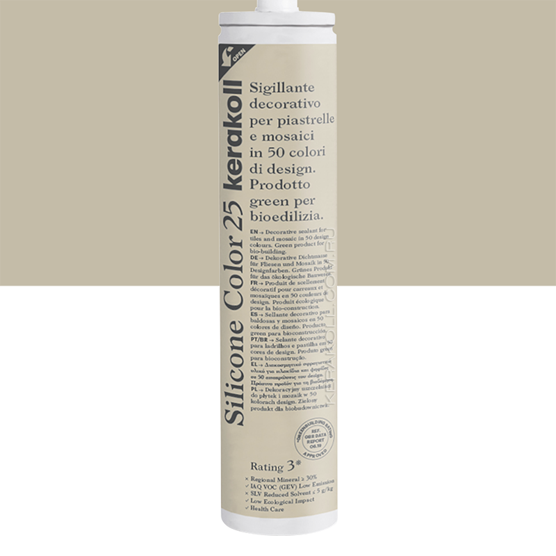 Изображение товара Герметик KERAKOLL SILICONE COLOR 25 Жасмин 310 мл эко‑совместимый итальянский