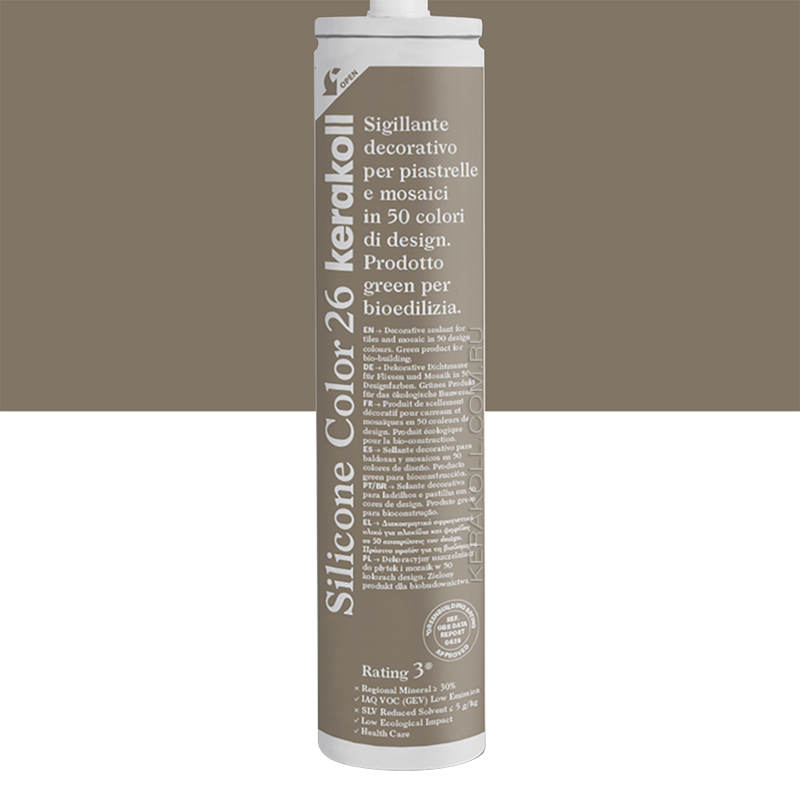 Изображение товара Герметик KERAKOLL SILICONE COLOR 26 Капучино 310 мл для межшовных работ