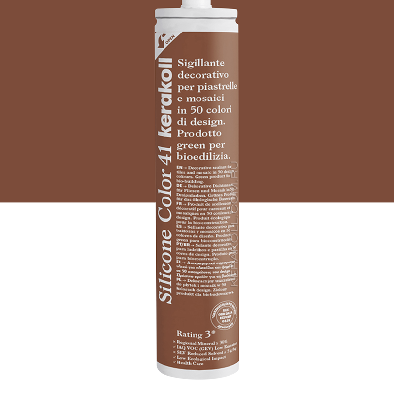 Изображение товара Герметик KERAKOLL SILICONE COLOR 41 Кирпичный 310мл