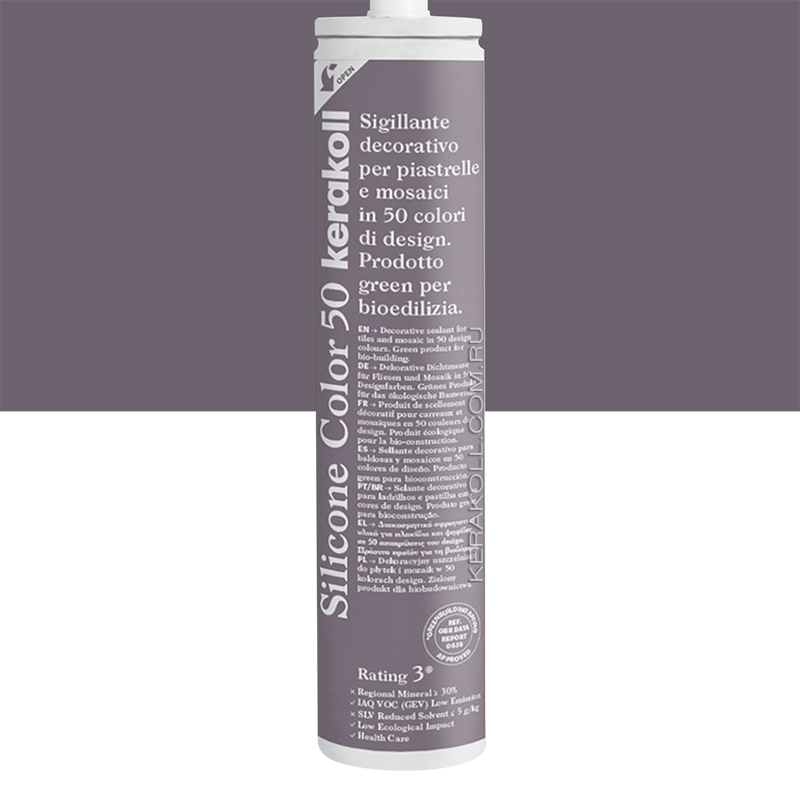 Изображение товара Герметик KERAKOLL SILICONE COLOR 50 Лиловый 310мл