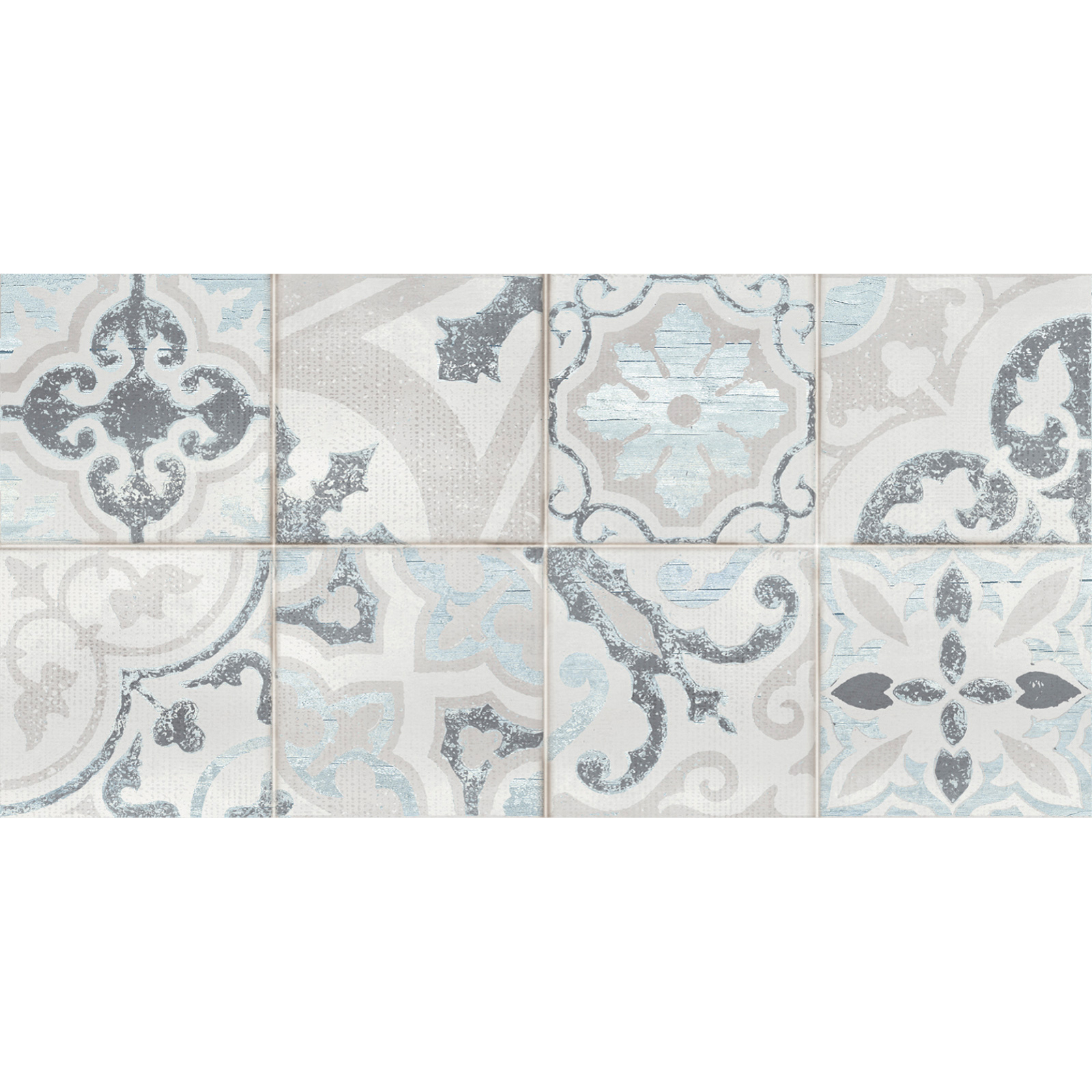 Изображение товара Плитка ALTACERA WT9DEC03 24.9x50 см серо-голубая настенная керамика