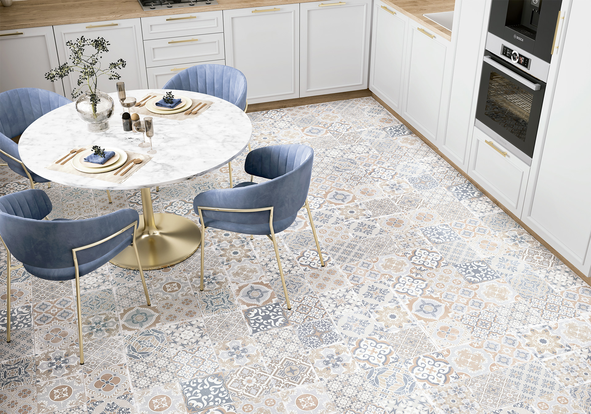 Изображение товара Плитка Alma ceramica GFU04CTR17R 60x60см 1.44 м² цвет серый, цена за упаковку