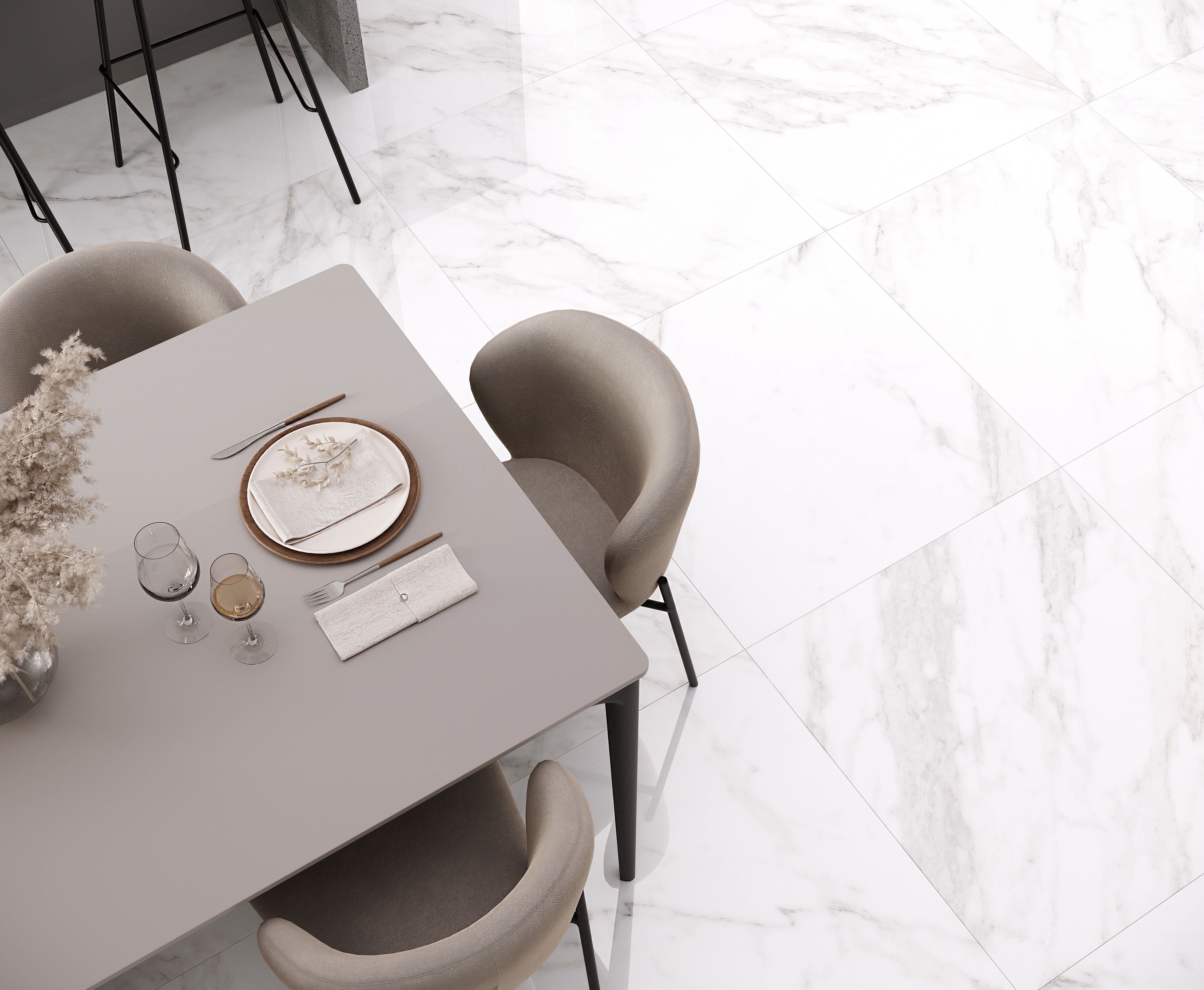 Изображение товара Керамогранит Laparet Salm белый 80x80 см для пола