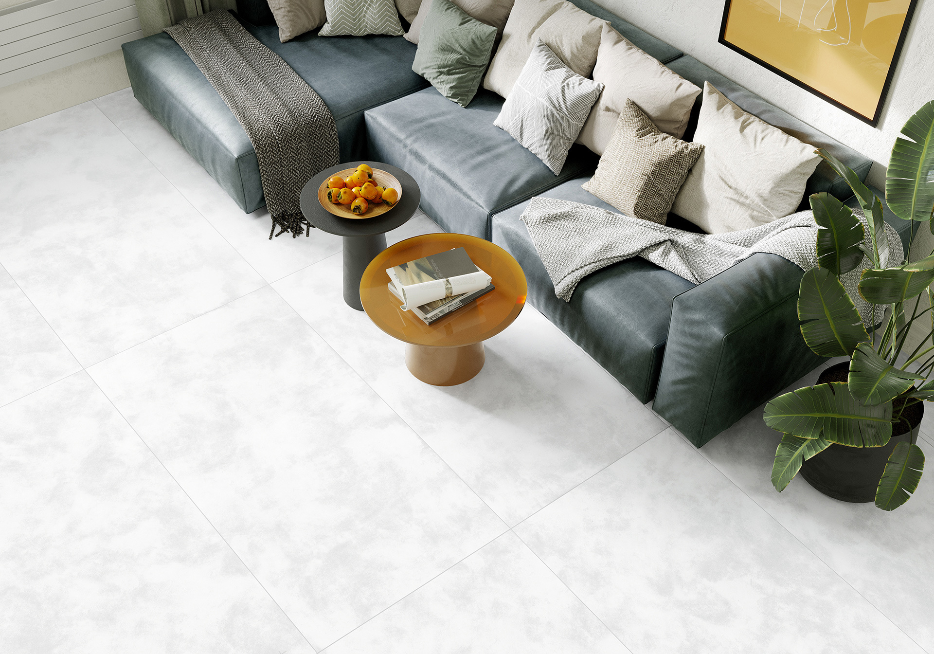 Изображение товара Керамогранит Alma Ceramica Soul 570x1140 мм серый матовый R9 морозостойкий