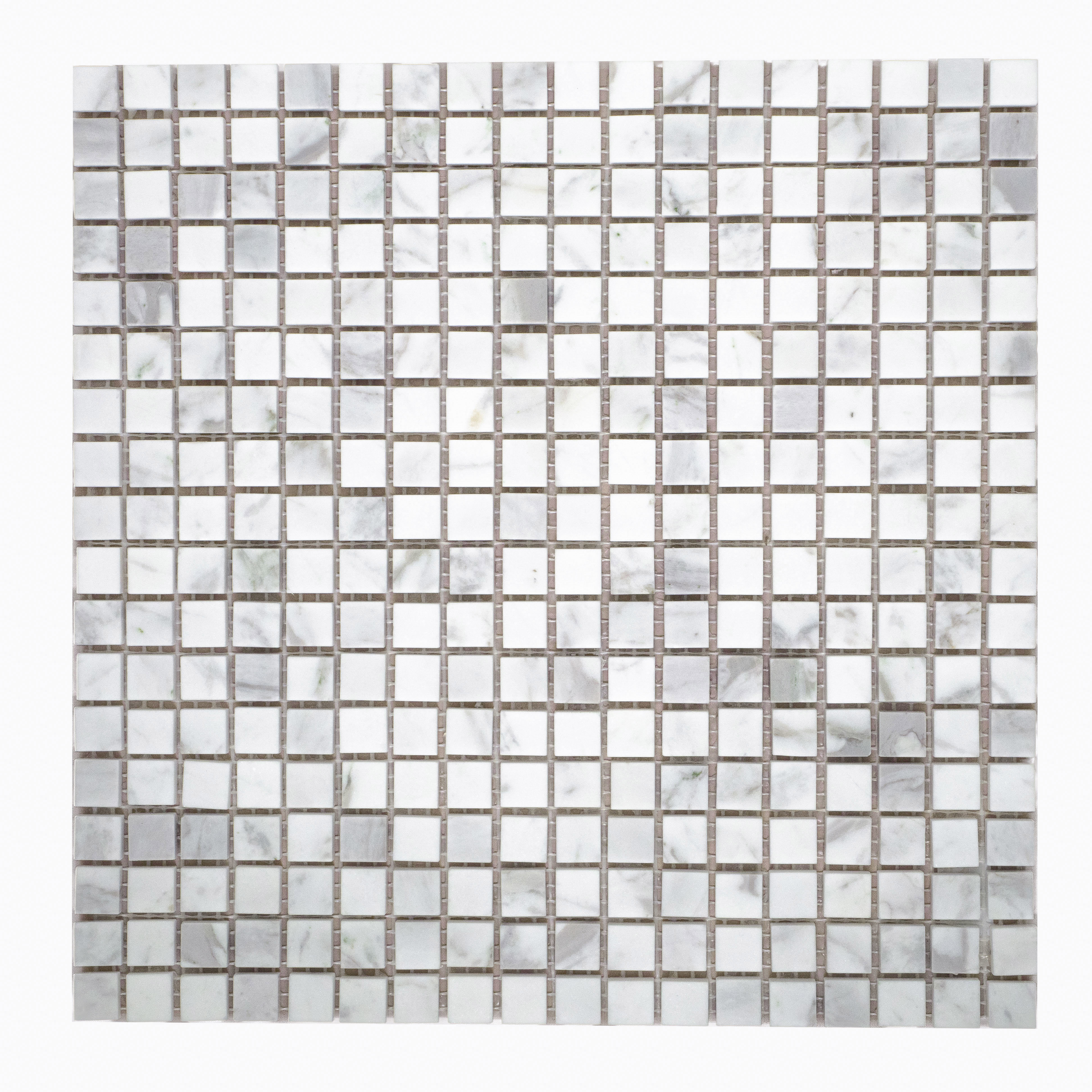 Изображение товара Мозаика Керамоград KG-10R 30.5x30.5см из натурального камня белая