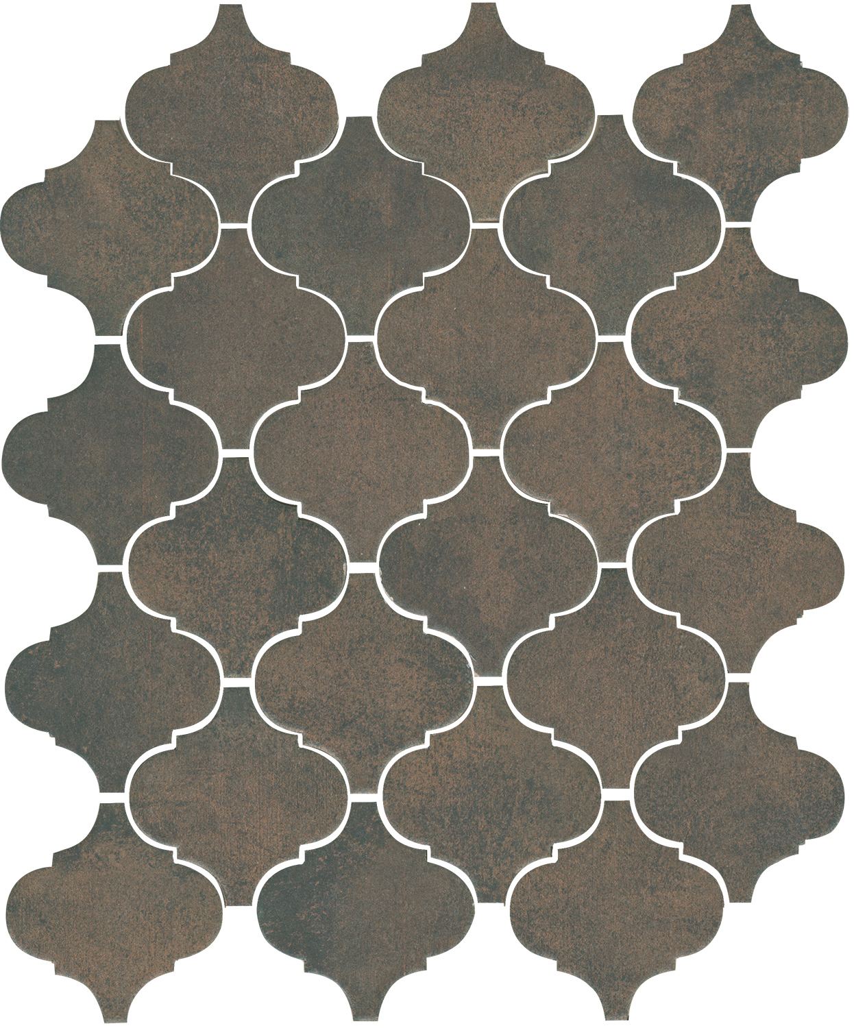 Изображение товара Керамическая мозаика Kerama Marazzi Арабески котто коричневый матовый 26x30