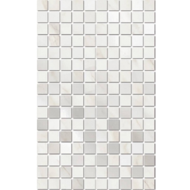 Изображение товара Керамический декор Kerama Marazzi Гран Пале белый мозаичный глянцевый 25x40