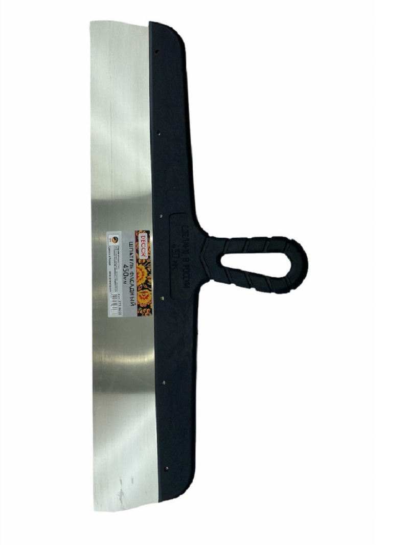 Изображение товара Шпатель фасадный Decor 311-0450 450 мм нержавеющая сталь с ручкой из резины