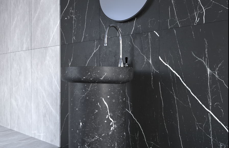 Изображение товара Керамогранит Goldis Tile Black 17140 59.7x119.8см 1.43 м² цвет чёрный графит